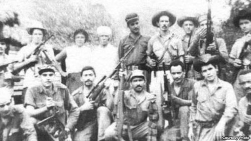 Soldados da Segunda Frente Nacional de Escambray, em 1958